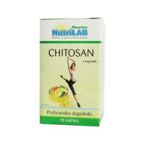 Slika Nutrilab chitosan, 90 kapsul