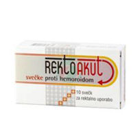 Slika Rektoakut svečke proti hemoroidom, 10 svečk