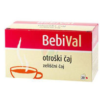 Slika Bebival otroški zeliščni čaj, 20 filter vrečk
