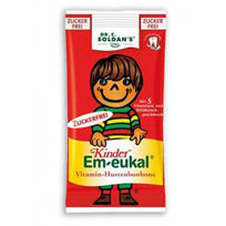 Slika Dr. Soldan Em-Eukal trdi bonboni brez sladkorja za otroke, 75g