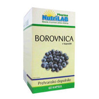 Slika Nutrilab borovnica, 60 kapsul