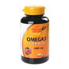 Slika Natural Wealth omega 3 kardio, 60 kapsul