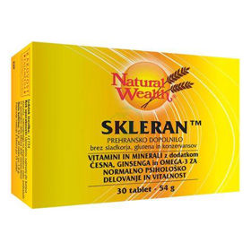 Slika Natural Wealth skleran, 30 tablet