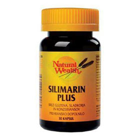 Slika Natural Wealth Silimarin plus, 30 kapsul