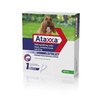 Slika Ataxxa 2000 mg/400 mg kožni nanos raztopina za pse med 25 - 40 kg, 4 mL