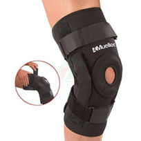 Slika Mueller šarnirna kolenska opornica tritočkovna