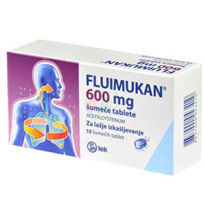 Slika Fluimukan 600 mg, 10 šumečih tablet