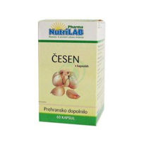 Slika Nutrilab česen 400 mg, 60 kapsul