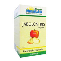 Slika Nutrilab jabolčni kis 400 mg, 60 kapsul