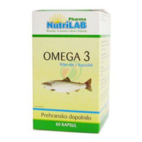 Slika Nutrilab omega 3 500 mg, 60 ali 150 kapsul