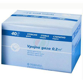 Slika Sterilna vpojna gaza - 0,4 m^2, 25kom