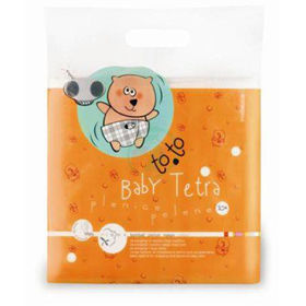 Slika Toto baby tetra bombažne plenice, 5 plenic