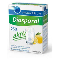 Slika Magnesium Diasporal 250 Aktiv, 20 šumečih tablet