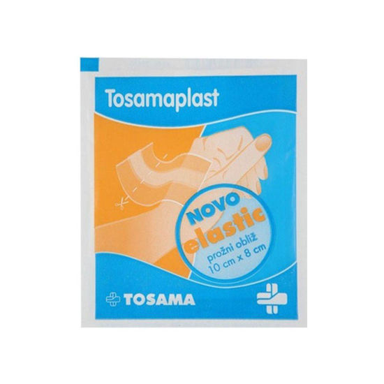 Tosamaplast prožni elastični obliž 10x8 cm, 1 obliž