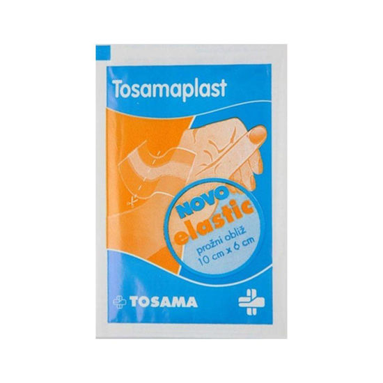 Tosamaplast prožni elastični obliž 10x6 cm, 1 obliž