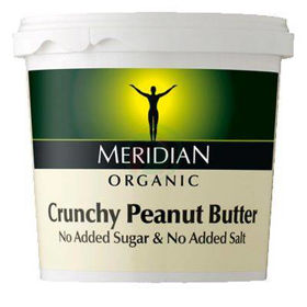 Slika Peanut butter brez soli/sladkorja (Crunchy), 1000 g