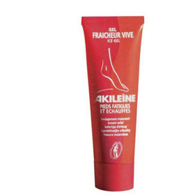 Slika Akileine (rdeča linija) intenzivni osvežilni gel za utrujena in pregreta stopala, 75 ml