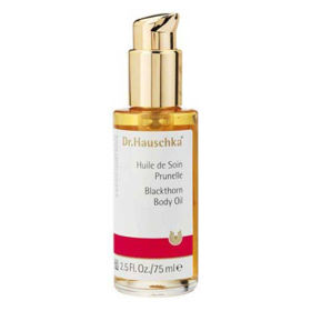 Slika Dr. Hauschka olje za telo cvetovi črnega trna, 75 mL