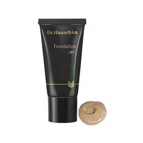 Slika Dr. Hauschka tekoča podlaga odtenek 01 makadamija, 30 mL