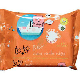 Slika Toto baby vlažni otroški robčki, 64 kom.