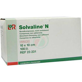 Slika Solvaline N sterilen netkani vatiranec 10x20 cm, 50 kom.