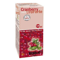 Slika Biogelat UroForte sirup z izvlečki brusnice, 120 mL