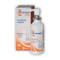 Slika A-Cerumen raztopina za higieno ušes v spreju, 40 mL
