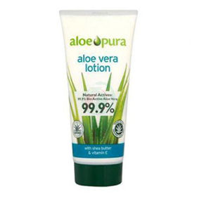 Slika AloePura aloe vera losjon s karitejevim maslom, 200 mL