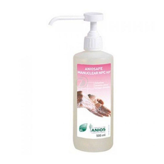 Aniosafe Manuclear nežno milo z dozatorjem, 500 mL