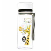 Slika Equa ekološka steklenica z odtenkom/motivom roza žirafa, 0,4 L