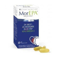 Slika MorEPA omega-3 maščobne kisline, 30 mehkih kapsul