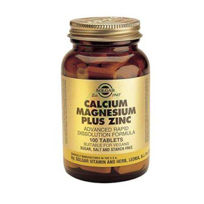 Slika Solgar Kalcij magnezij plus cink, 100 tablet