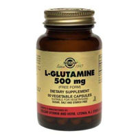 Slika Solgar L-glutamin 500 mg, 50 rastlinskih kapsul