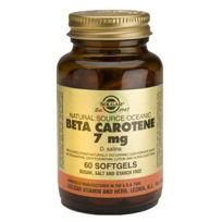 Slika Solgar Naravni beta-karoten, 60 mehkih želatinoznih kapsul