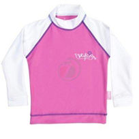 Slika Platypus kopalna majica s kratkimi rokavi cerise/white