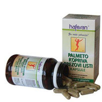 Slika Hafesan Palmeto, kopriva in brezovi listi, 60 kapsul ali KOMPLET