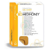 Slika Medihoney gel sheet obloga 10 x 10 cm, 10 oblog