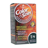 Slika Color & Soin barva za lase 1N ebanovinasta črna