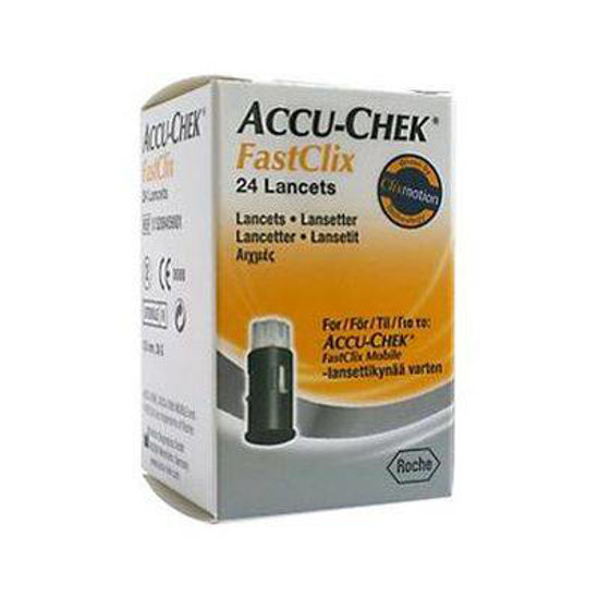 Accu-Chek FastClix lancete, 24 lancet