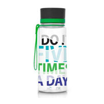 Slika Equa ekološka steklenica z odtenkom/motivom Plain Ocean, 0.6 L