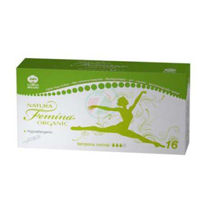 Slika Natura Femina Organic tamponi normal, 16 tamponov