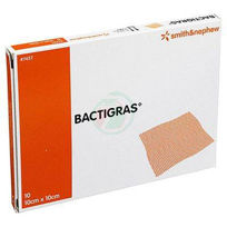 Slika Bactigras antiseptična obloga velikosti 10x10 cm, 10 oblog
