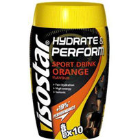 Slika Isostar Hydrate & Perform športni napitek z okusom pomaranče, 400 g