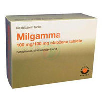 Slika Milgamma 100 (100 mg/100 mg), 60 obloženih tablet