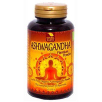 Slika Natural Earth Ašvaganda (aschwagandha) v prahu, 100 gramov