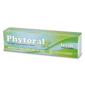 Slika Farmaderbe Phytoral Fresh zobna pasta s 13 zelišči za svež dah, 75 mL