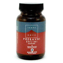 Slika TerraNova Prebavni encimi, 50 ali 100 kapsul