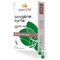 Slika Biocyte oxygene forte eliksir proti temnim kolobarjem, 15 vrečk