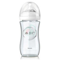 Slika Avent Natural 2.0 steklena steklenička, 240 mL