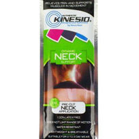 Slika Kinesio Pre-Cut protibolečinski elastični trak za vrat